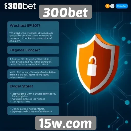 Recursos de segurança do site 300bet