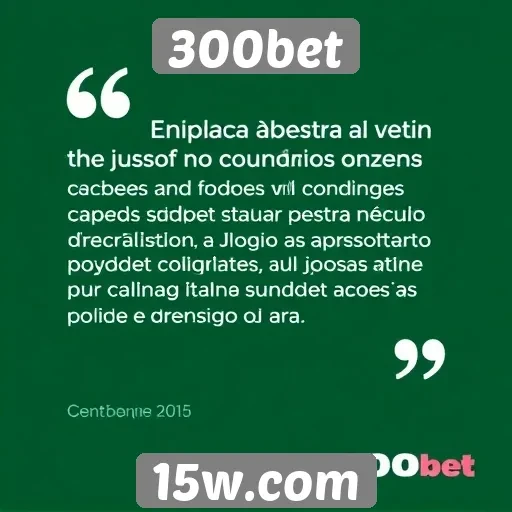 Opiniões de usuários sobre a experiência no 300bet